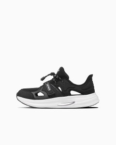 CONVERSE �y�����zCAVESTAR SLIT SLIDE SNEAKER SANDAL / �P�C�u�X�^�[ �X���b�g�X���C�h �X�j�[�J�[�T���_�� �R���o�[�X �V���[�Y�E�C �T���_�� �u���b�N �z���C�g�y���������z