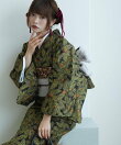 ニコアンティーク 着物 単品 単衣|ノエル・フォレスト