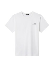 A.P.C. Item Tシャツ アー・ぺー・セー トップス カットソー・Tシャツ ホワイト ブラック【送料無料】
