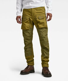 【SALE／50%OFF】G-Star RAW 【公式ショップ】3D REGULAR TAPERED CARGO PANTS/立体裁断テーパードカーゴパンツ ジースターロゥ パンツ カーゴパンツ グリーン【送料無料】