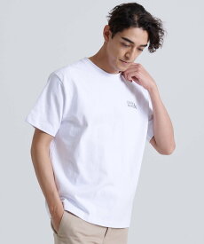 Eddie Bauer ロゴ エンブレム 半袖Tシャツ/EB LOGO EMB SS TEE エディーバウアー トップス カットソー・Tシャツ ホワイト ブラック ブルー【送料無料】