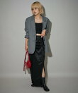 ギャザーリボンサテンスカート 24AW