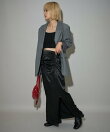 ギャザーリボンサテンスカート 24AW
