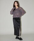 ギャザーリボンサテンスカート 24AW