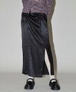 ギャザーリボンサテンスカート 24AW