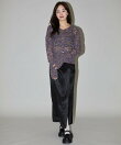 ギャザーリボンサテンスカート 24AW