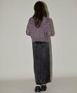 ギャザーリボンサテンスカート 24AW