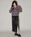 ギャザーリボンサテンスカート 24AW