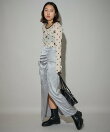 ギャザーリボンサテンスカート 24AW
