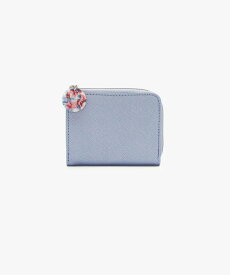 Afternoon Tea LIVING パール合皮ミニ財布 アフタヌーンティー・リビング 財布・ポーチ・ケース 財布 ブルー【送料無料】