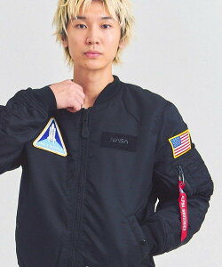 SELECT BRANDS ALPHA/At@ NASA MA-1 FLIGHT JACKET GEN II(MENS) WbN[Y WPbgEAE^[ u]EWp[ ubNyz