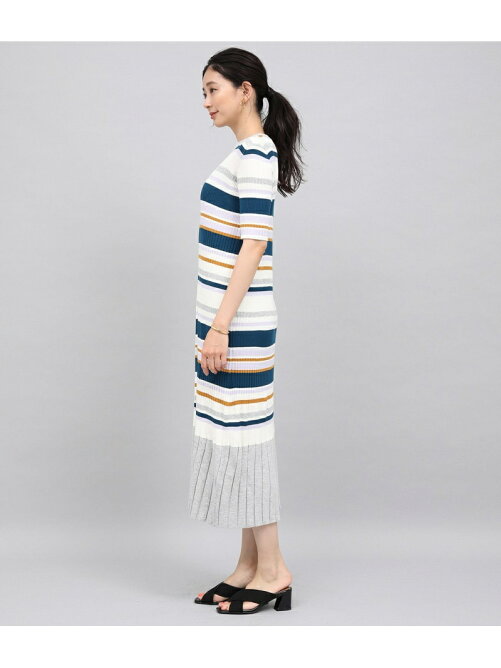 Rope マルチボーダーニットワンピース Rakuten Fashion 楽天ファッション 旧楽天ブランドアベニュー R