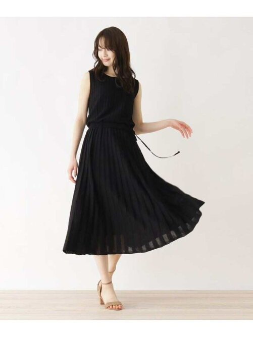 Index プリーツフレアニットワンピース Rakuten Fashion 楽天ファッション 旧楽天ブランドアベニュー Av3604