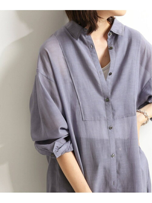 Slobe Iena コットンキュプラシアーシャツ Rakuten Fashion 楽天ファッション 旧楽天ブランドアベニュー Df9604