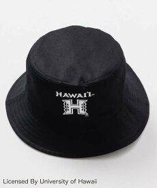 【SALE／50%OFF】Kahiko University of Hawaii バケットハット アミナコレクション 帽子 ハット ブラック ホワイト グリーン