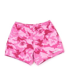 A BATHING APE WOODLAND CAMO SHORTS L ア ベイシング エイプ パンツ その他のパンツ ピンク【送料無料】