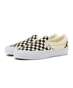 BEAMS VANS / SLIP-ON REISSUE 98 LX CHECKERBOARD BLACK/OFF WHITE �r�[���X ���� �V���[�Y�E�C �X�j�[�J�[�y���������z