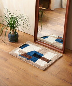 JOURNAL STANDARD FURNITURE GEOMETRIC MAT 50*70 �W�I���g���b�N�}�b�g �W���[�i���X�^���_�[�h�t�@�j�`���[ �C���e���A�E�����G�� �J�[�y�b�g�E���O�E�}�b�g �u���[�y���������z