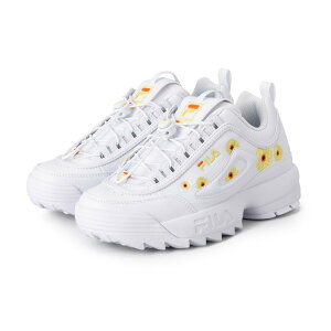 �ySALE�^50%OFF�zFILA DISRUPTOR 2 ADJUST GERBERA �t�B�� �V���[�Y�E�C �X�j�[�J�[ �z���C�g�y���������z