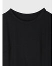 シルクタッチコットンバルーンヘムドッキングTシャツ