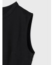 シルクタッチコットンバルーンヘムドッキングTシャツ