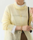 モヘア混タートルニット