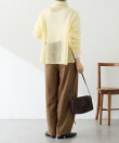 モヘア混タートルニット