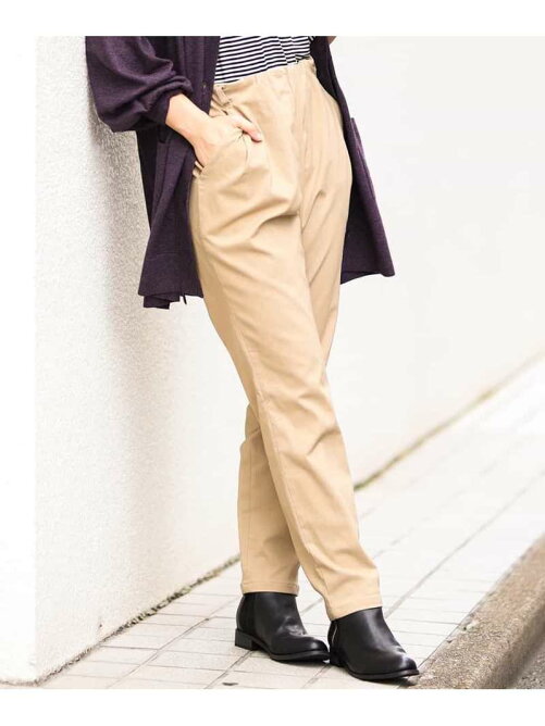 Eur3 大きいサイズ 名品 ストレッチテーパード裏起毛パンツ Rakuten Fashion 楽天ファッション 旧楽天 ブランドアベニュー V