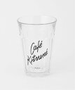 CAFE KITSUNE CAFE KITSUNE 360CC GLASS メゾン キツネ 食器・調理器具・キッチン用品 グラス・マグカップ・タンブラー