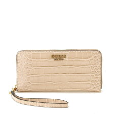 GUESS GUESS 財布 (W)LAUREL Zip Around Wallet ゲス 財布・ポーチ・ケース 財布 ブラック ホワイト ピンク ブルー ベージュ【送料無料】