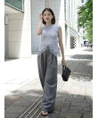 レースアングルヘムニット