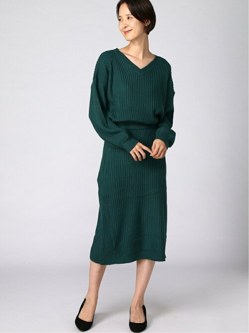 Auli Auliリブニットワンピース Rakuten Fashion 楽天ファッション 旧楽天ブランドアベニュー V
