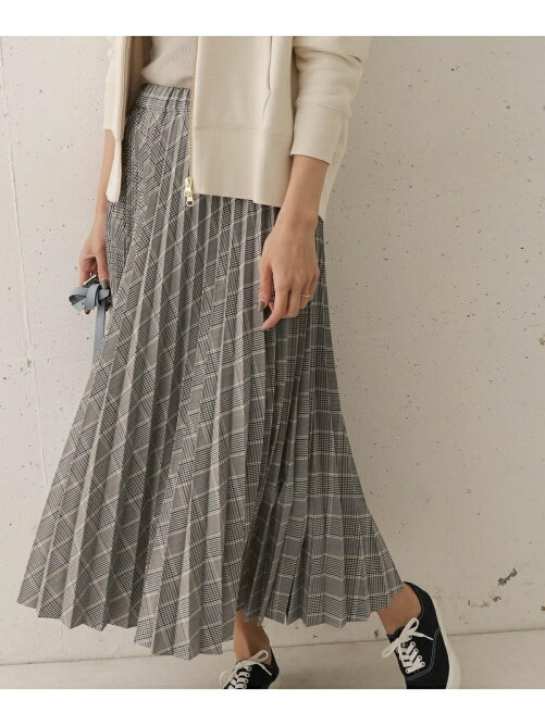 Urban Research Doors チェックプリーツスカート Rakuten Fashion
