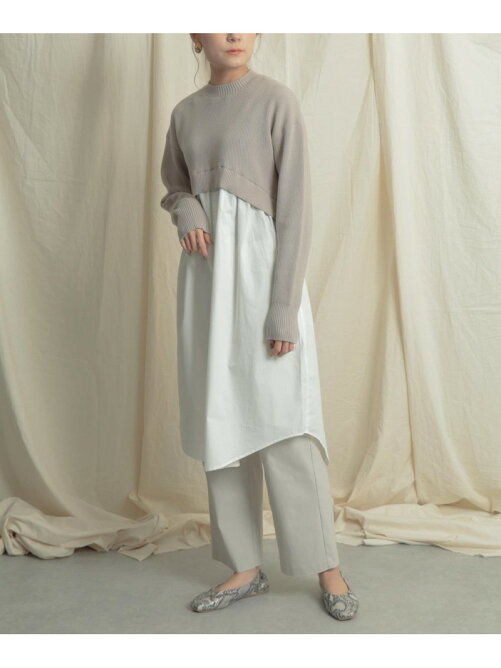 Sense Of Place シャツドッキングニットワンピース Rakuten Fashion 楽天ファッション 旧楽天ブランドアベニュー Cb8606