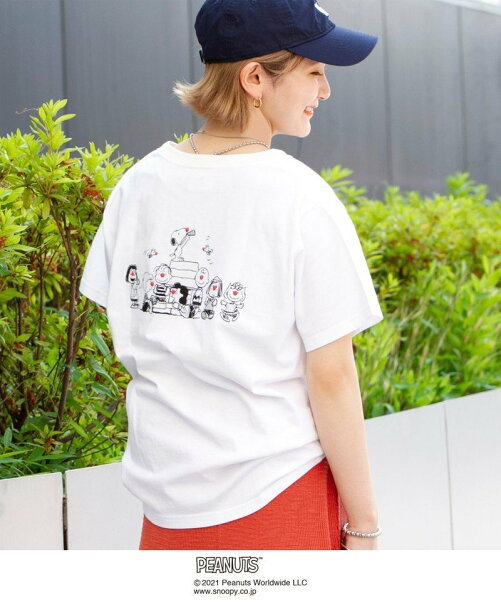 Coen ウィメンズ クリニクラウン Peanuts Tシャツ21ss Snoopy スヌーピー Rakuten Fashion 楽天ファッション 旧楽天ブランドアベニュー Dg4606