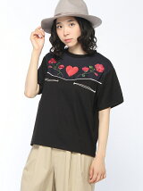 【BROWNY】(L)ウエスタン刺繍Tシャツ