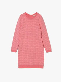 【SALE／82%OFF】MICHAEL KORS MINI MK BLOCK LS DRS マイケル・コース ワンピース・ドレス ワンピース ピンク【送料無料】