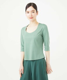 Sybilla Uネックカットソー シビラ トップス カットソー・Tシャツ ホワイト ネイビー【送料無料】