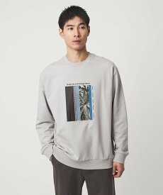 UNITED ARROWS green label relaxing ＜Phospho Graphica＞フレンチ ロングスリーブ Tシャツ スウェット ユナイテッドアローズ グリーンレーベルリラクシング トップス スウェット・トレーナー ブラック ホワイト グレー【送料無料】