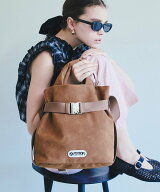 VIS 【OUTDOOR PRODUCTS】VIS別注 スエード ベルト付き トートバッグ / 2WAY ビス バッグ トートバッグ …