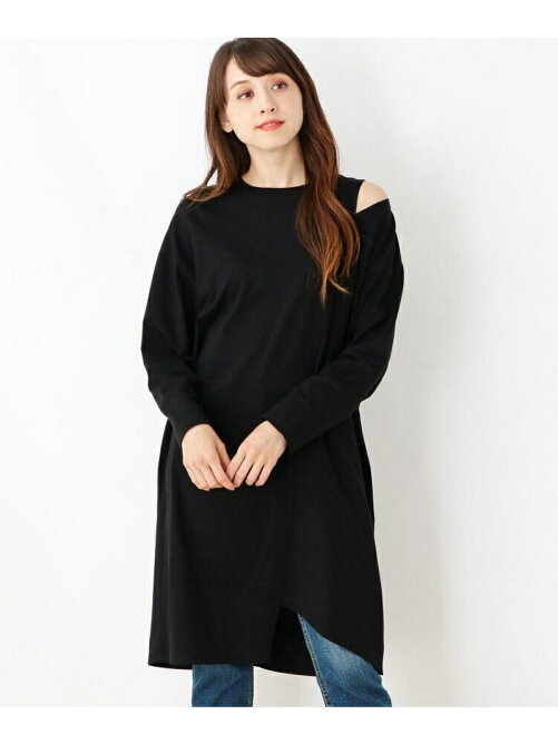 Grove 肩開きアシメワンピース Rakuten Fashion 楽天ファッション 旧楽天ブランドアベニュー T