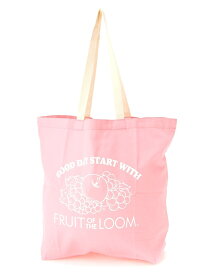 【SALE／50%OFF】FRUIT OF THE LOOM FRUIT OF THE LOOM/(U)【78】BRAIDED CORD TOTE BAG レアリゼ バッグ トートバッグ グリーン パープル イエロー オレンジ ピンク ブルー ホワイト