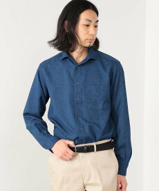 【SALE／40%OFF】BEAMS HEART MEN BEAMS HEART / イージーケア カッタウェイカラー シャツ 23SS ビームス アウトレット トップス シャツ・ブラウス ホワイト ネイビー【送料無料】