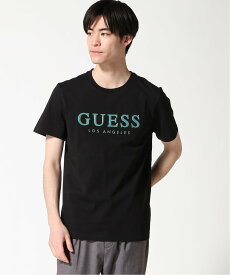 GUESS GUESS 半袖 Tシャツ (M)MEN'S S/Slv Tee Shirt ゲス トップス カットソー・Tシャツ ブラック ホワイト グリーン【送料無料】