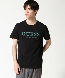 GUESS (M)MEN'S S/Slv Tee Shirt ゲス トップス カットソー・Tシャツ ブラック ホワイト グリーン【送料無料】