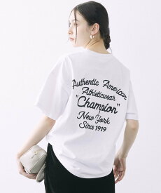 BABYLONE 【Champion】Authent Tシャツ バビロン トップス カットソー・Tシャツ ホワイト【送料無料】
