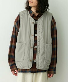 【SALE／30%OFF】Sonny Label ARMY TWILL Weather Reversible Vest サニーレーベル トップス ベスト・ジレ グレー ブラック カーキグリーン【送料無料】