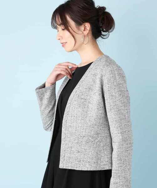 Mk Michel Klein 洗える カラーレスラメツイードジャケット Rakuten Fashion 楽天ファッション 旧楽天 ブランドアベニュー Ab1608 Mk Michel Klein 洗える カラーレスラメツイードジャケット Rakuten Fashion 楽天ファッション 旧楽天 ブランドアベニュー Ab1608