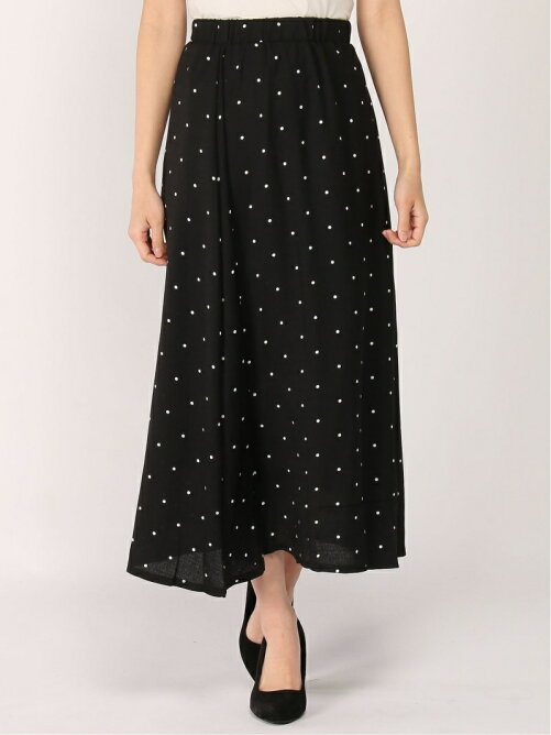 Anap Chille ドット柄フレアスカート Rakuten Fashion 楽天ファッション 旧楽天ブランドアベニュー Aj3608