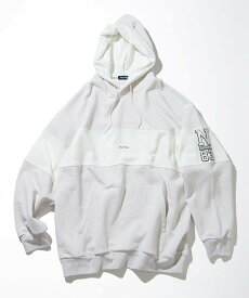 【SALE／40%OFF】NAUTICA Panel Border Sweat Hoodie フリークスストア トップス パーカー・フーディー グレー グリーン ネイビー【送料無料】